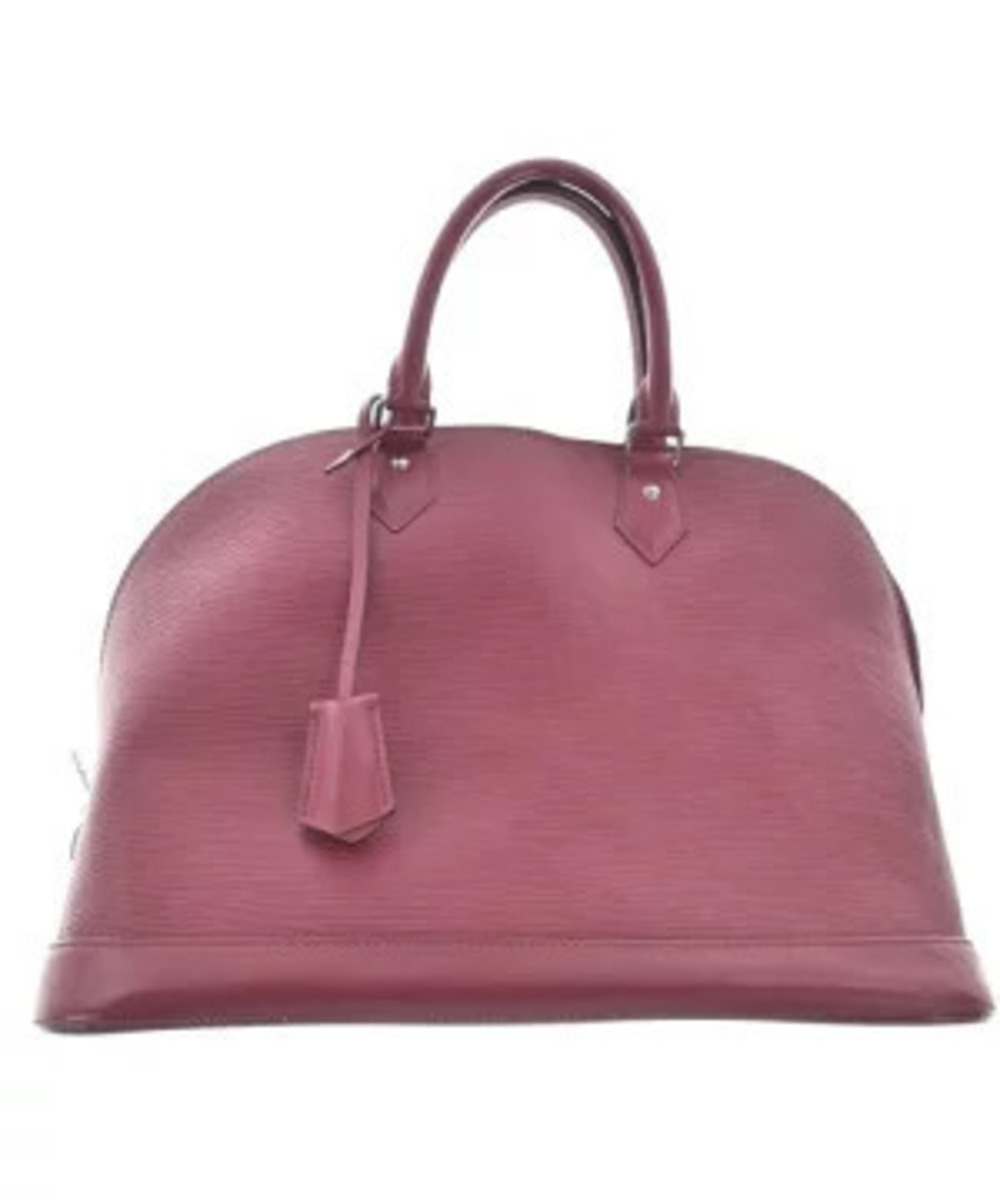 Louis Vuitton Alma bag red Epi leather